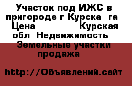 Участок под ИЖС в пригороде г.Курска 1га › Цена ­ 600 000 - Курская обл. Недвижимость » Земельные участки продажа   